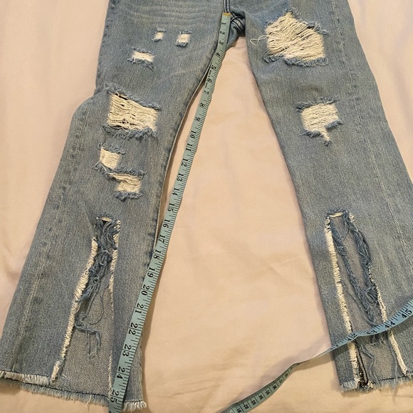 Denim of Virtue Distressed Jean size 27 - Picture 7 of 12